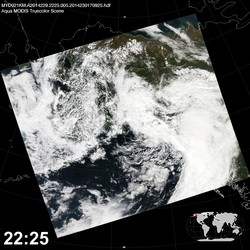 Level 1B Image at: 2225 UTC