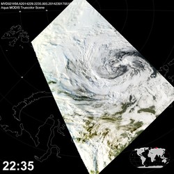 Level 1B Image at: 2235 UTC