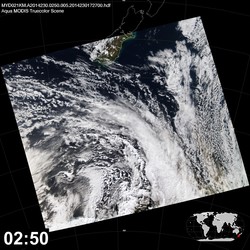 Level 1B Image at: 0250 UTC