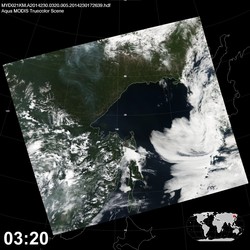 Level 1B Image at: 0320 UTC