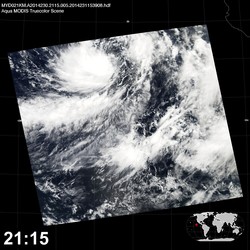 Level 1B Image at: 2115 UTC