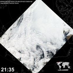 Level 1B Image at: 2135 UTC