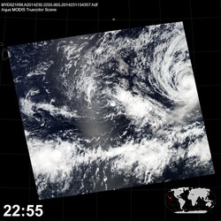 Level 1B Image at: 2255 UTC