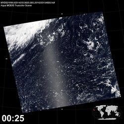 Level 1B Image at: 0025 UTC
