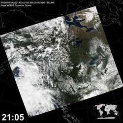 Level 1B Image at: 2105 UTC