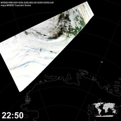 Level 1B Image at: 2250 UTC