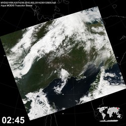 Level 1B Image at: 0245 UTC