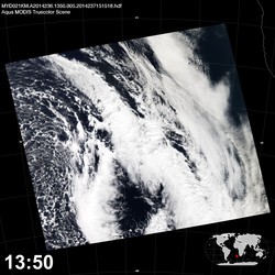 Level 1B Image at: 1350 UTC