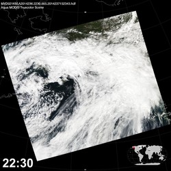 Level 1B Image at: 2230 UTC