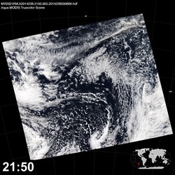 Level 1B Image at: 2150 UTC