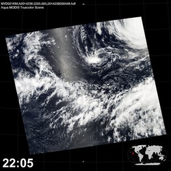 Level 1B Image at: 2205 UTC