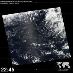 Level 1B Image at: 2245 UTC