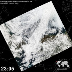 Level 1B Image at: 2305 UTC