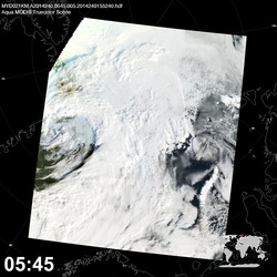 Level 1B Image at: 0545 UTC