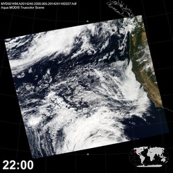 Level 1B Image at: 2200 UTC