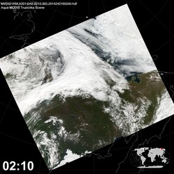 Level 1B Image at: 0210 UTC