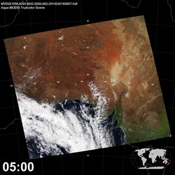 Level 1B Image at: 0500 UTC