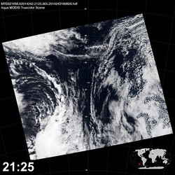 Level 1B Image at: 2125 UTC