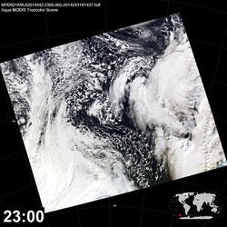 Level 1B Image at: 2300 UTC