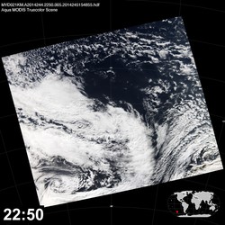 Level 1B Image at: 2250 UTC