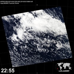 Level 1B Image at: 2255 UTC