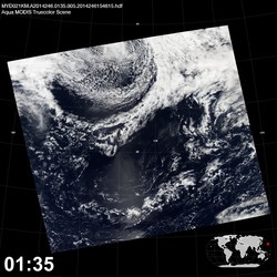 Level 1B Image at: 0135 UTC