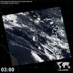 Level 1B Image at: 0300 UTC