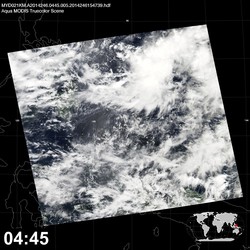 Level 1B Image at: 0445 UTC