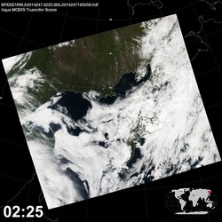 Level 1B Image at: 0225 UTC