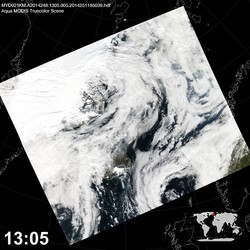 Level 1B Image at: 1305 UTC