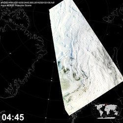 Level 1B Image at: 0445 UTC