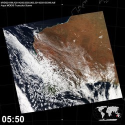 Level 1B Image at: 0550 UTC