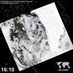 Level 1B Image at: 1610 UTC