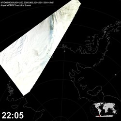 Level 1B Image at: 2205 UTC