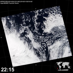 Level 1B Image at: 2215 UTC