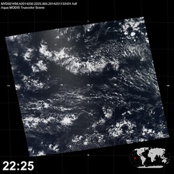 Level 1B Image at: 2225 UTC