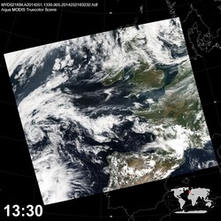 Level 1B Image at: 1330 UTC