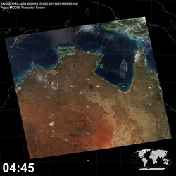 Level 1B Image at: 0445 UTC