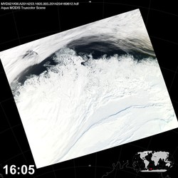 Level 1B Image at: 1605 UTC