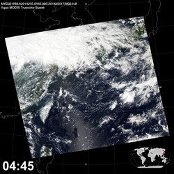 Level 1B Image at: 0445 UTC