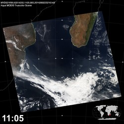 Level 1B Image at: 1105 UTC