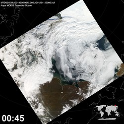 Level 1B Image at: 0045 UTC