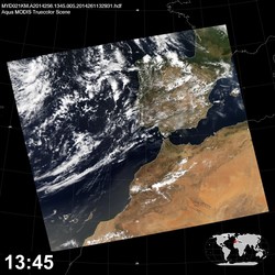 Level 1B Image at: 1345 UTC