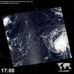 Level 1B Image at: 1700 UTC