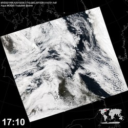 Level 1B Image at: 1710 UTC