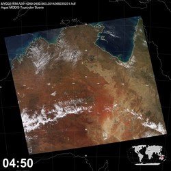 Level 1B Image at: 0450 UTC