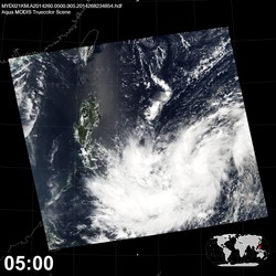 Level 1B Image at: 0500 UTC