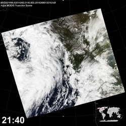 Level 1B Image at: 2140 UTC