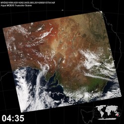 Level 1B Image at: 0435 UTC