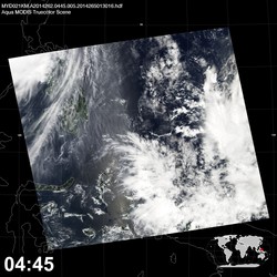 Level 1B Image at: 0445 UTC